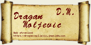 Dragan Moljević vizit kartica
